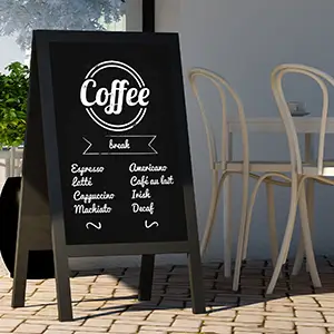 Sidewalk Signs and A-Frame Signs