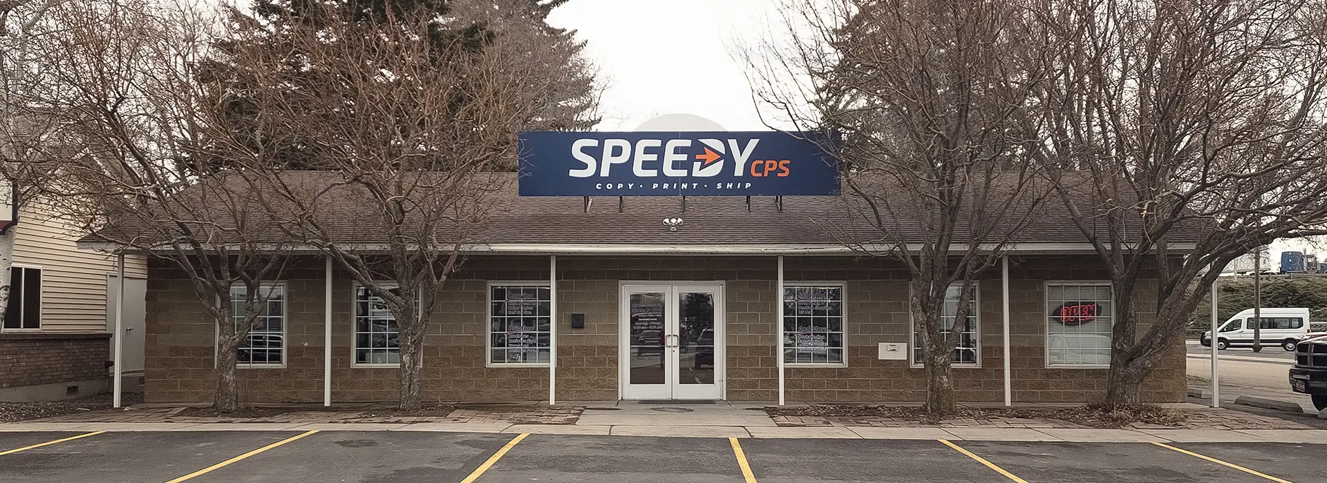Landscape View of the Speedy CPS location in Rigby, ID